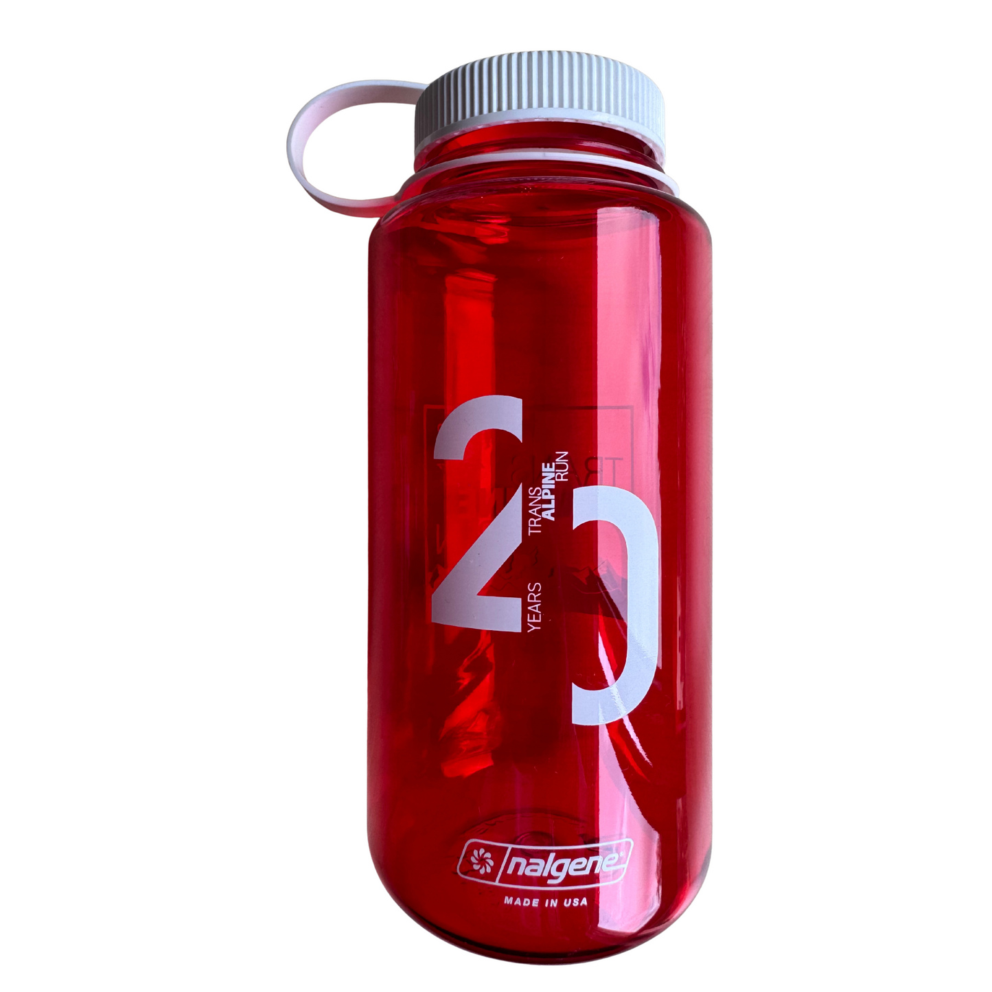 Transalpine Run xx Nalgene - Trinkflasche rot "LIMITED EDITION"