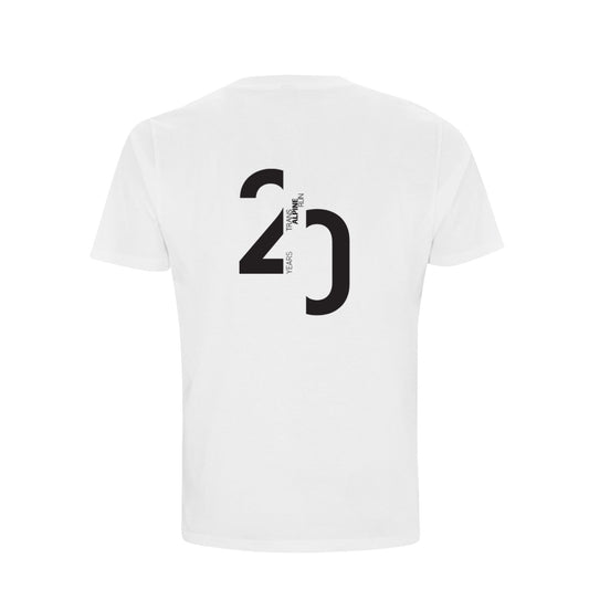 T-Shirt  "20YEARS TRANSALPINE RUN" -- LIMITED EDITION weiß